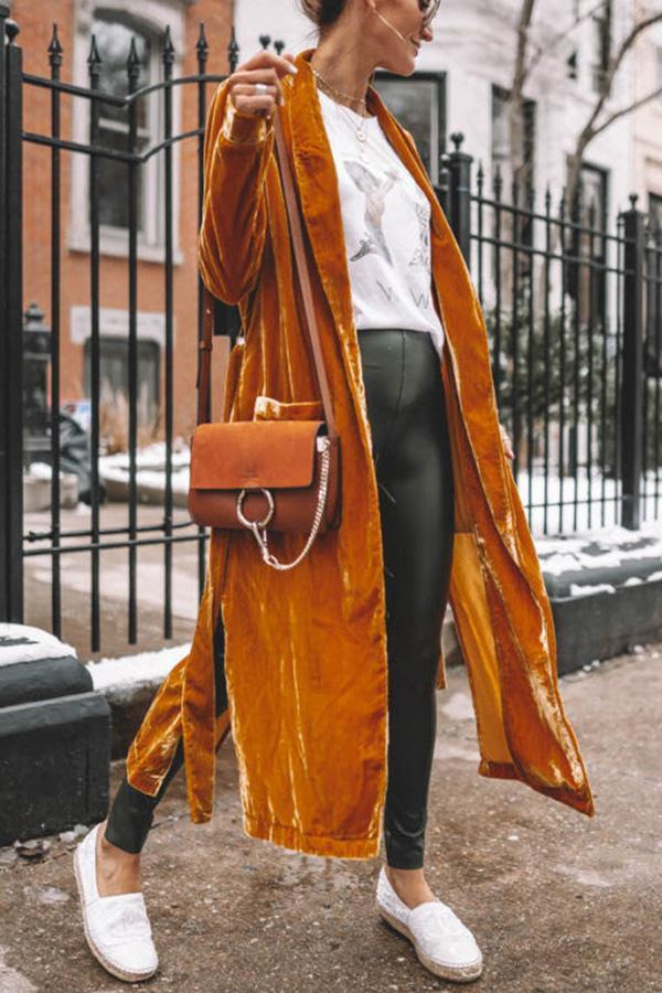 Velvet kimono jacket