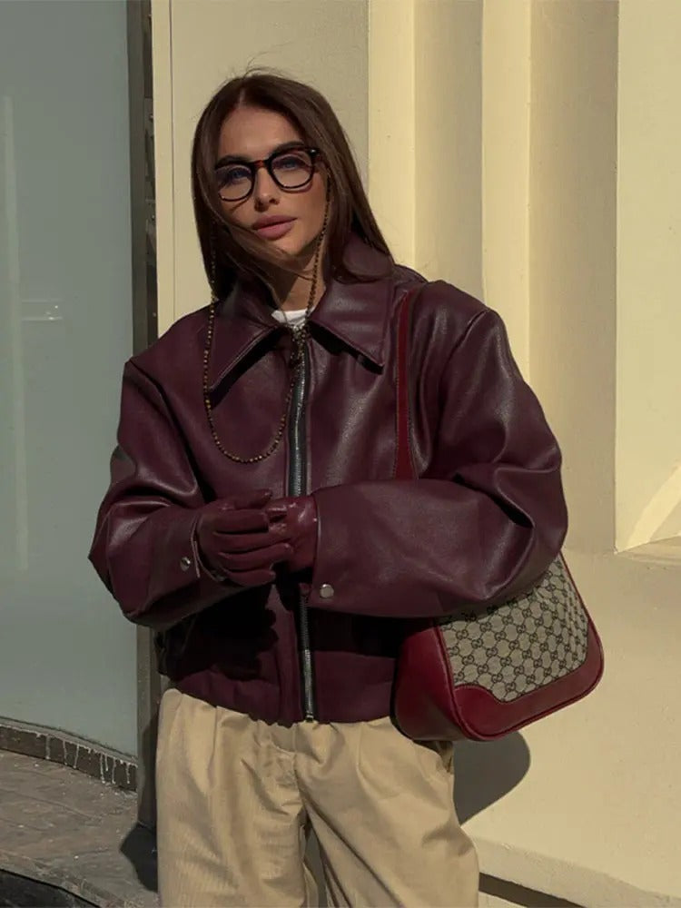 Valenzora | Vegane Lederjacke