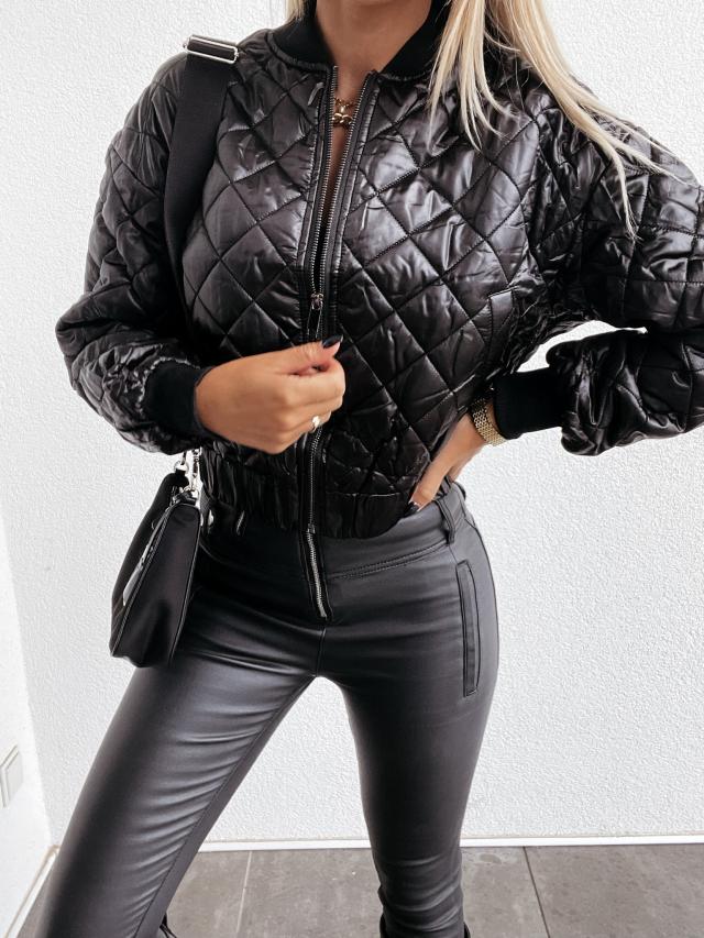 Valenzora | Quilted short puffer jacket