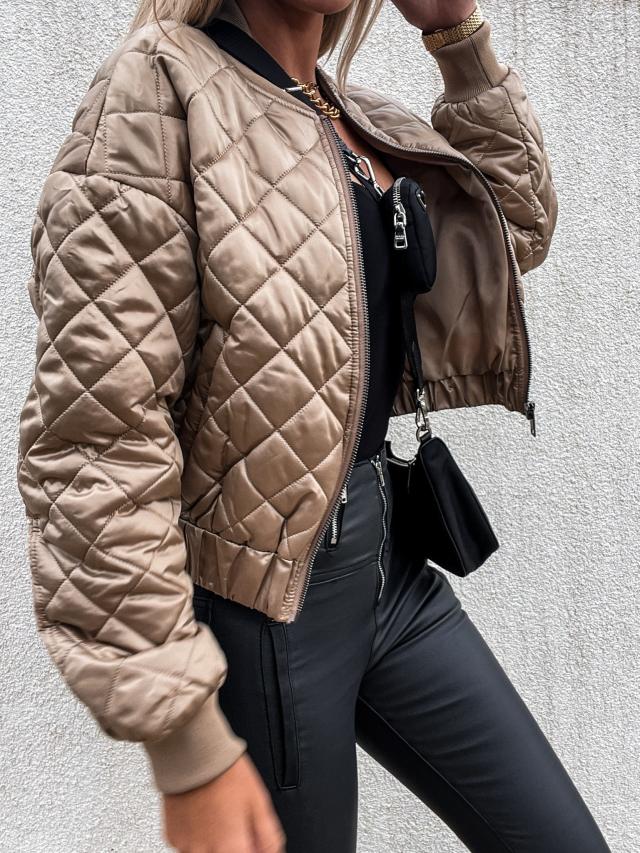 Valenzora | Quilted short puffer jacket