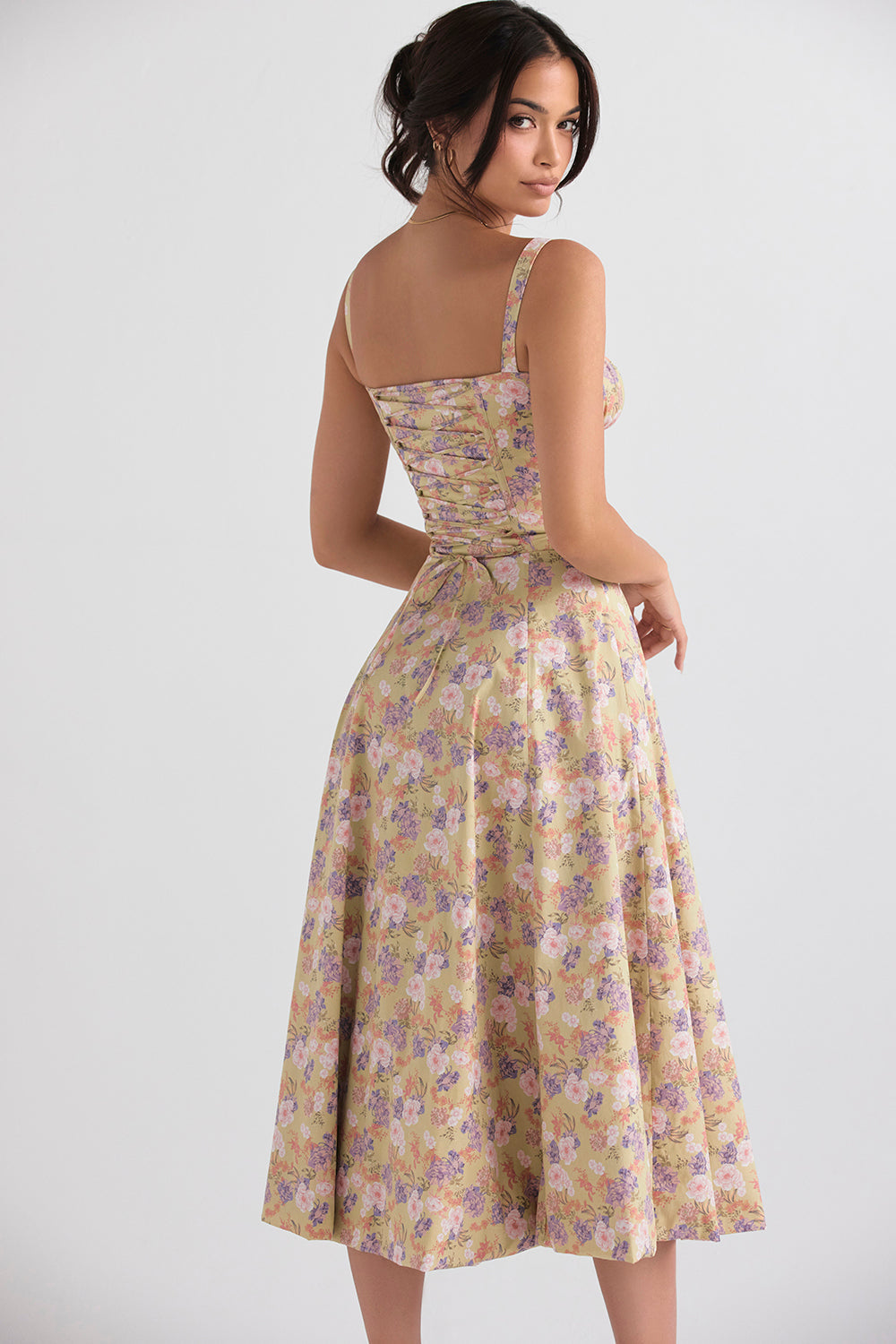 Taillenkleid mit Bustier-Design