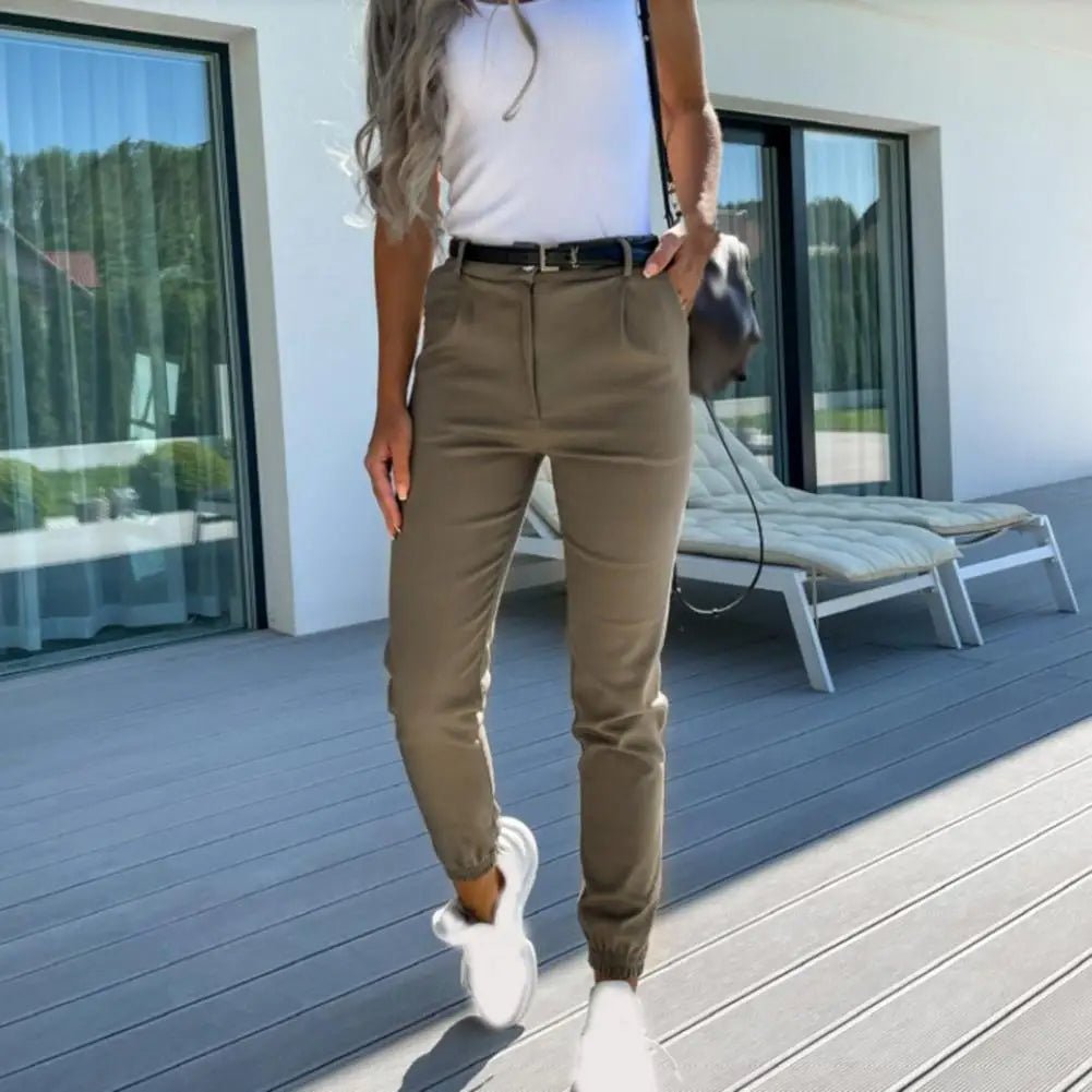 Valenzora | Stylische Slim-Fit-Hose aus Stretchmaterial