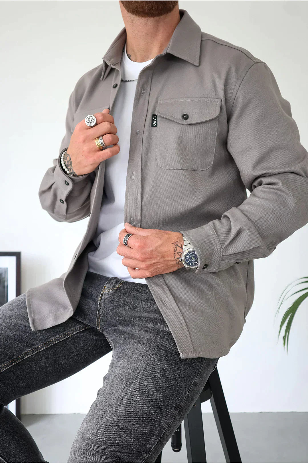 Valenzora | Premium Button-Down Jacket