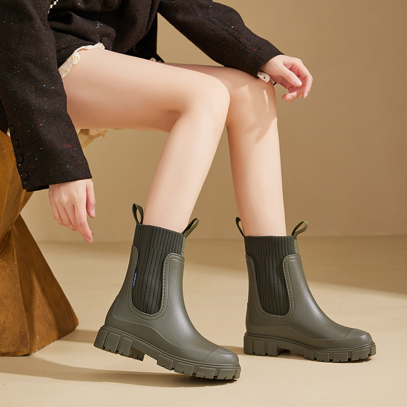 Valenzora | Rubber boots - Waterproof with anti-slip sole, perfect for rainy weather