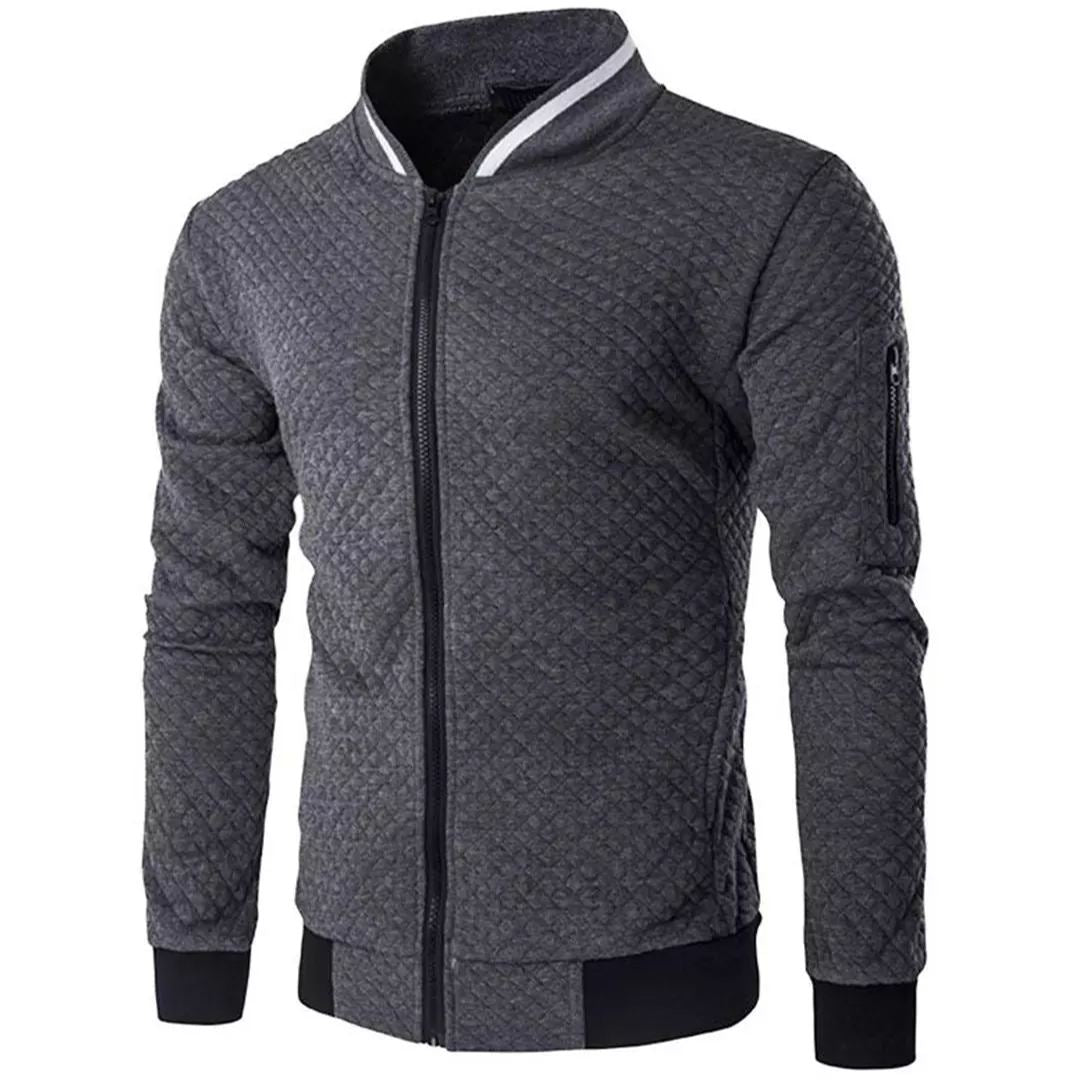 Valenzora | Jacquard Bomberjacke mit Reißverschluss