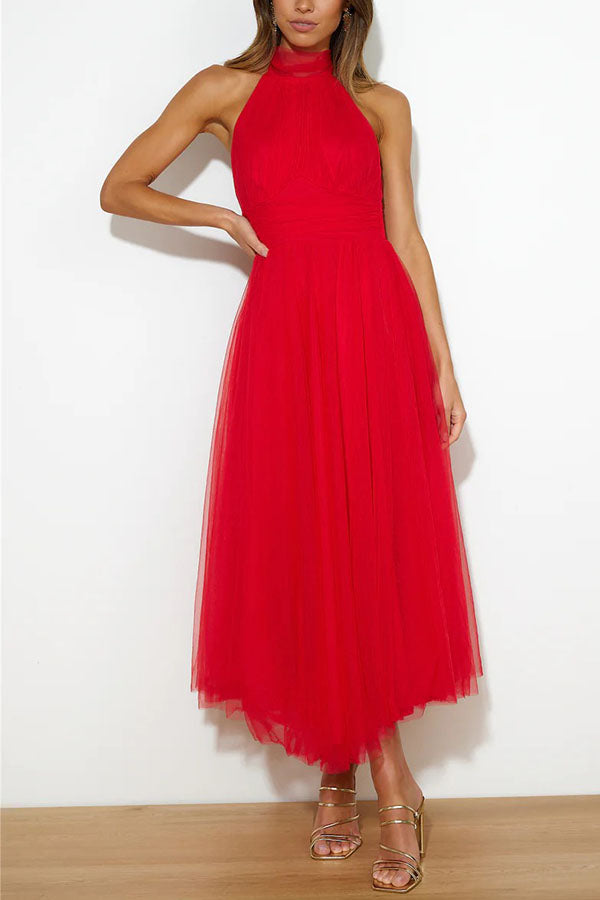 Valenzora | Dress with Long Skirt Design
