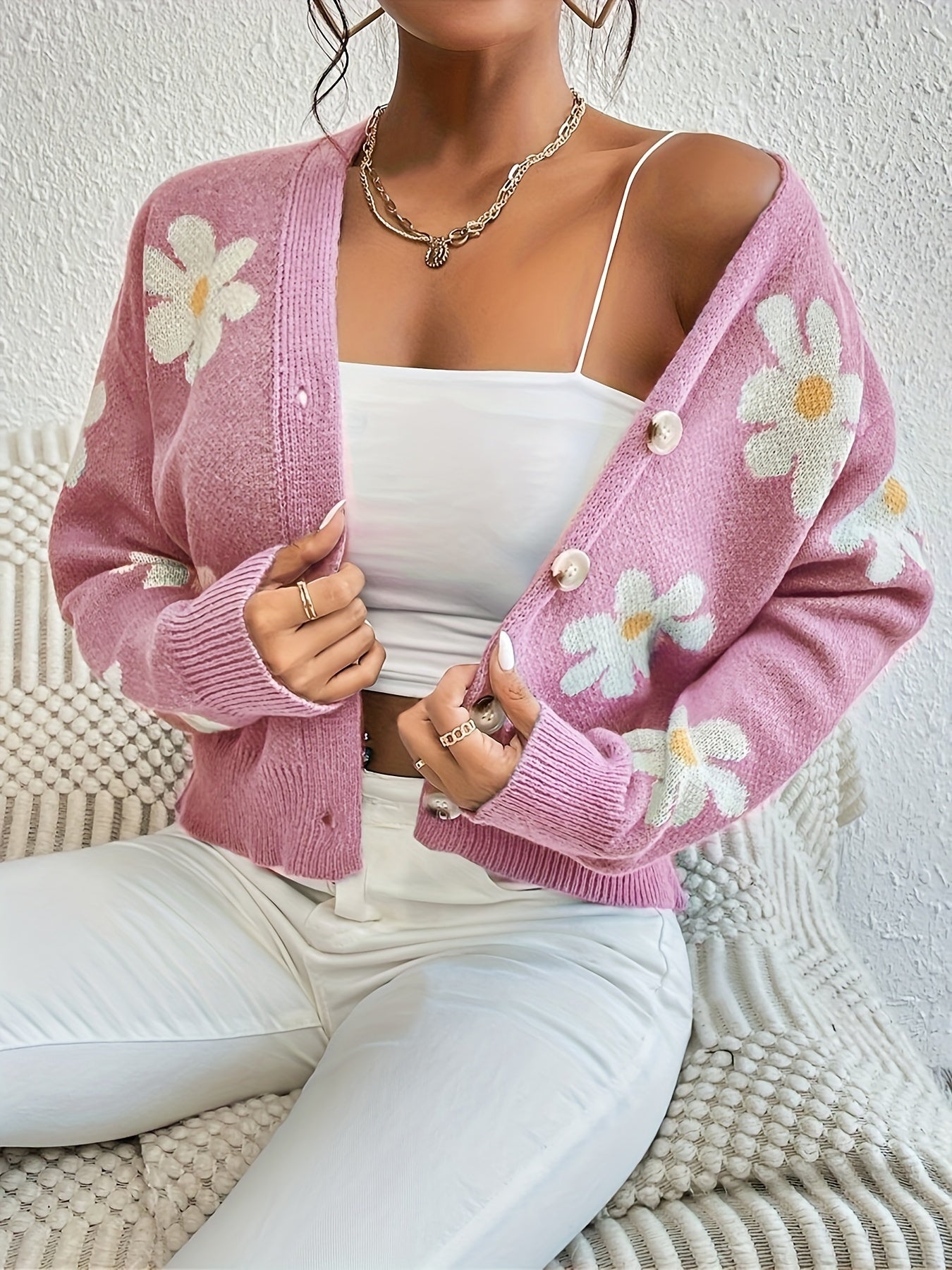 Valenzora | with floral pattern and long sleeves For women