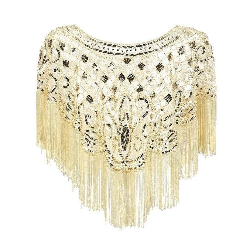 Valenzora | Gatsby Schal Champagner