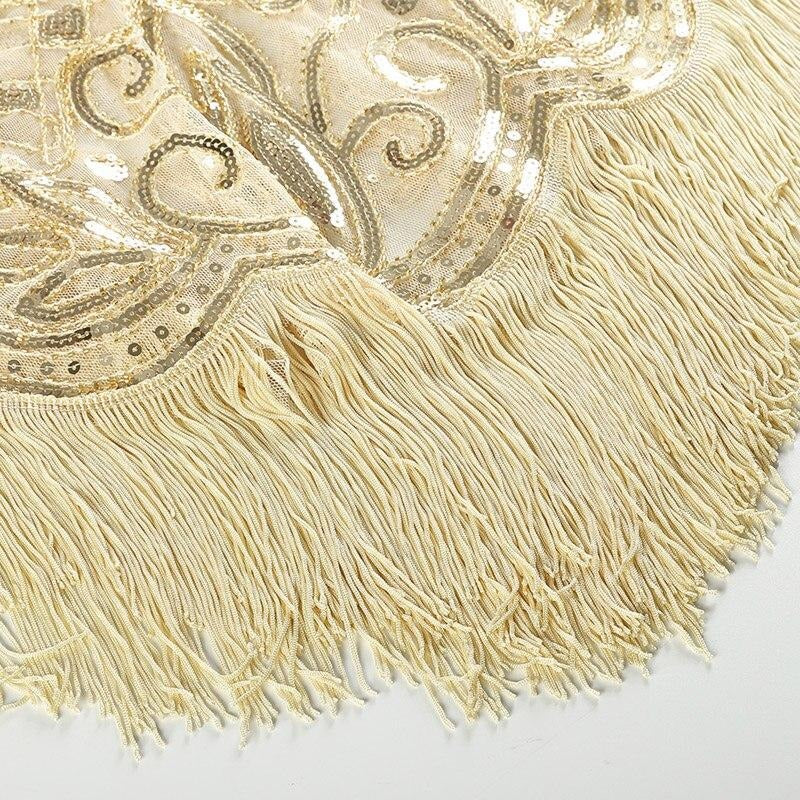 Valenzora | Gatsby Schal Champagner