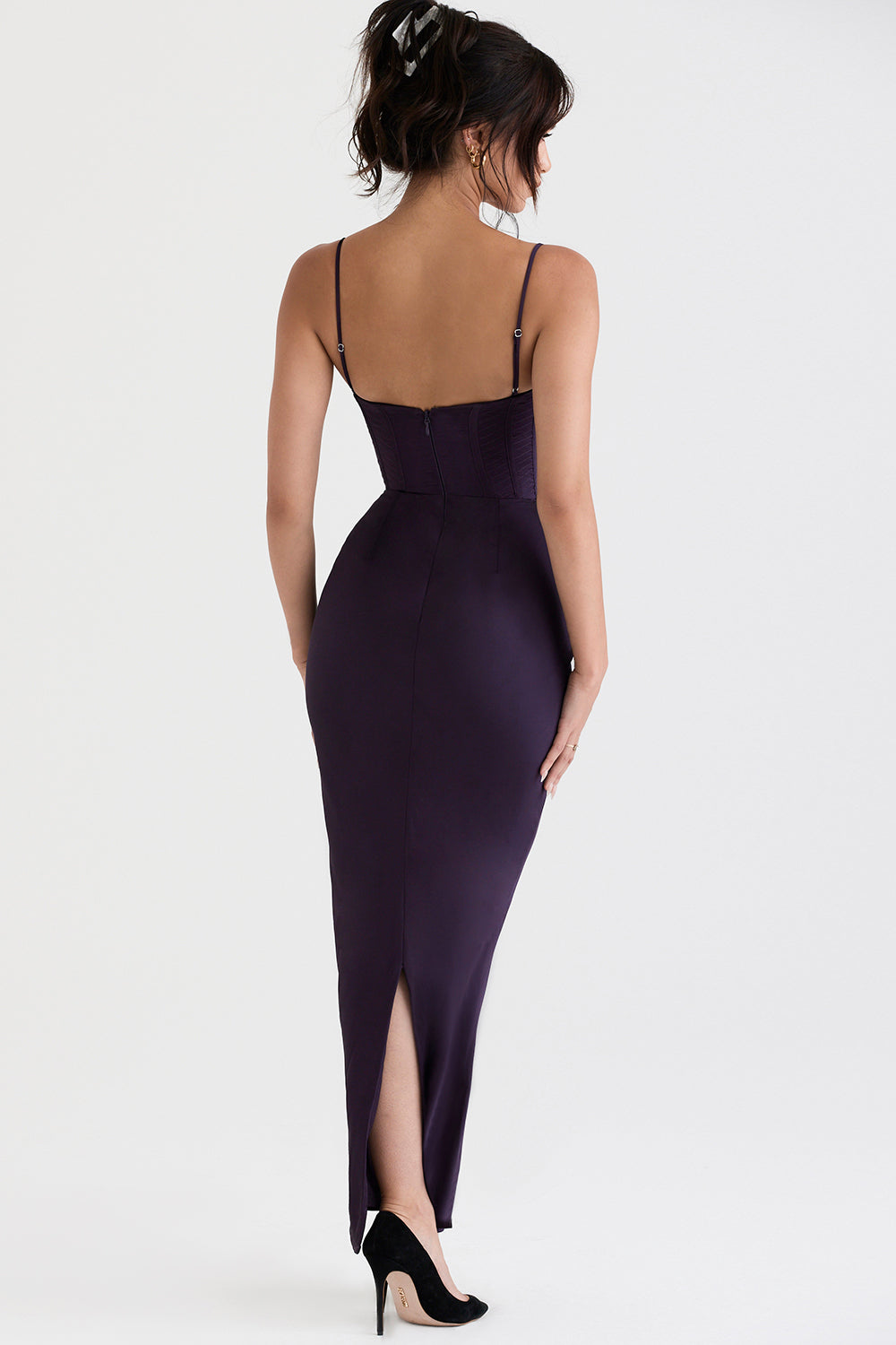 Valenzora | Maxi dress with off-the-shoulder design