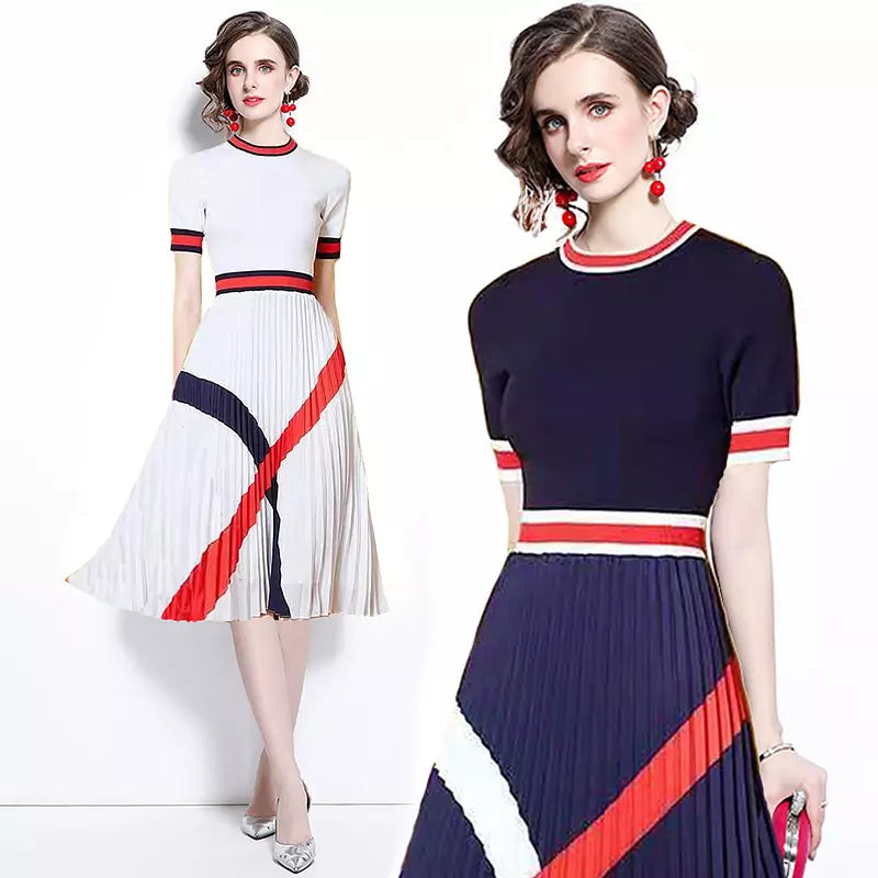 Valenzora | Stylish knitted casual business dresses