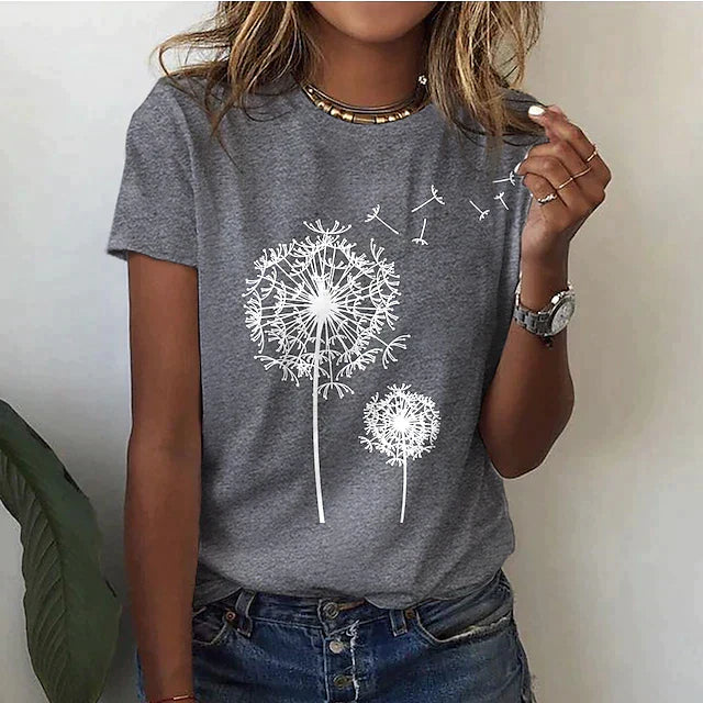 Valenzora | Elegantes Löwenzahn-Shirt