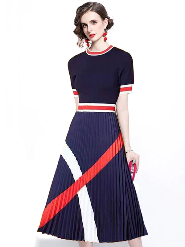 Valenzora | Stylish knitted casual business dresses
