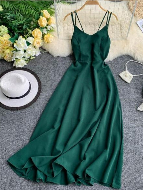Valenzora | Maxikleid aus smaragdgrüner Baumwollspitze, trägerlos, langes, sexy Damenkleid