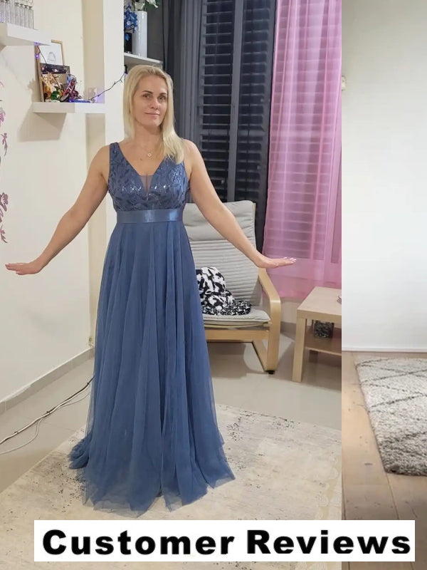 Hochgeschlossenes Maxikleid
