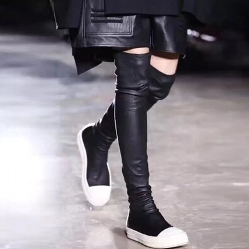 Valenzora | Flache Stiefel für Damen