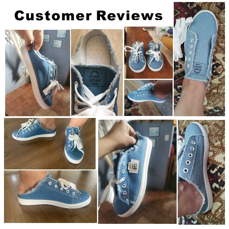 Valenzora | Women's Fabric Shoes Flat Sole Boots