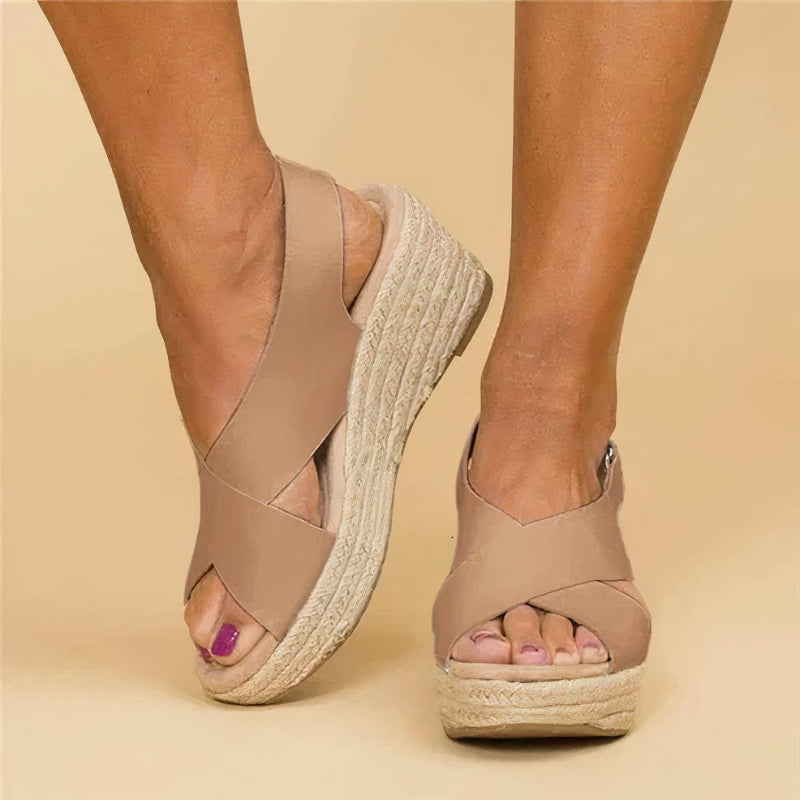 Valenzora | Bequeme Keilsandalen für den Sommer