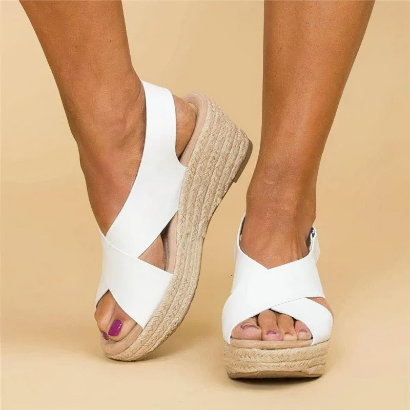Valenzora | Bequeme Keilsandalen für den Sommer
