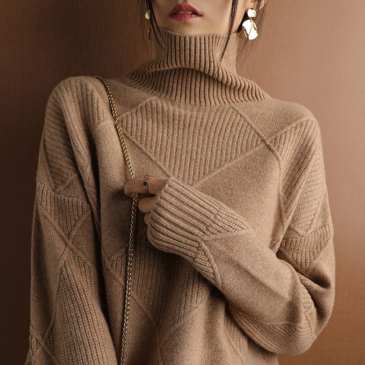 Valenzora | Eleganter Rollkragenpullover