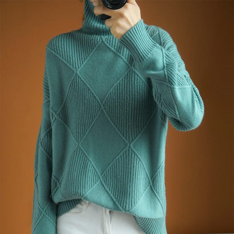 Valenzora | Eleganter Rollkragenpullover