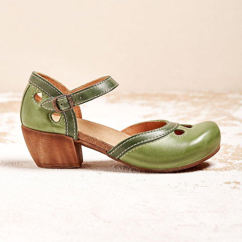 Valenzora | Comfortable Low Heel Sandals