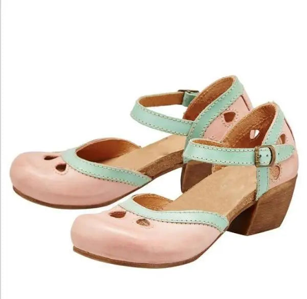 Valenzora | Comfortable Low Heel Sandals