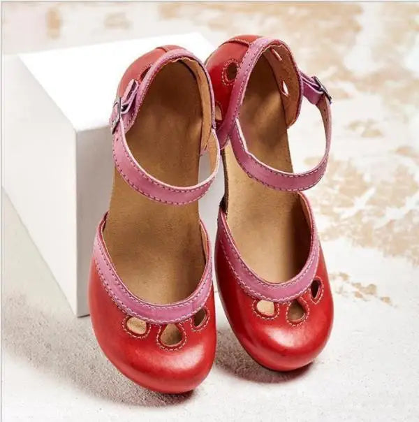 Valenzora | Comfortable Low Heel Sandals