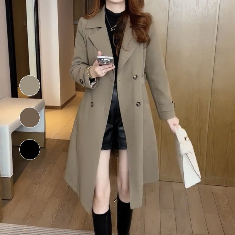 Valenzora | Wool trench coat