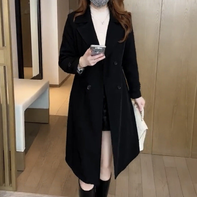 Valenzora | Wool trench coat