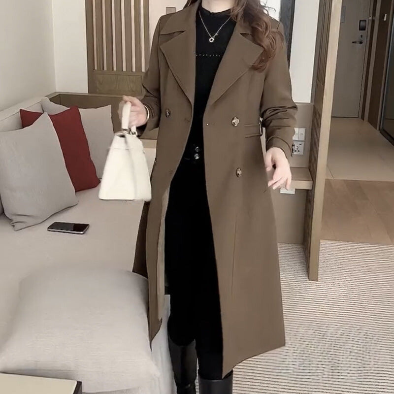 Valenzora | Wool trench coat