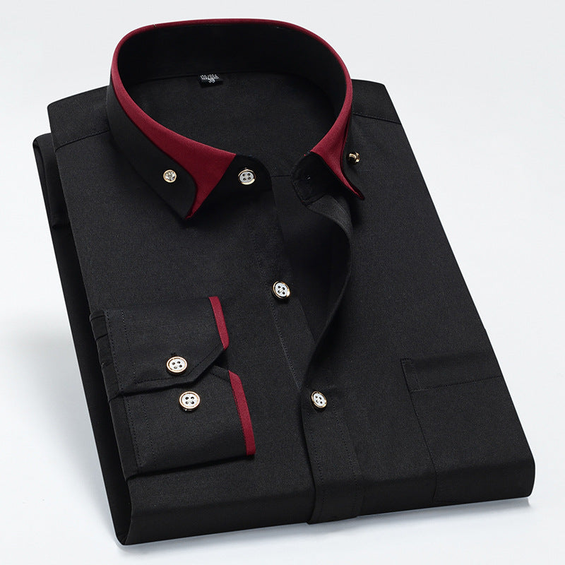 Valenzora | The Refined Shirt with Contrast Collar
