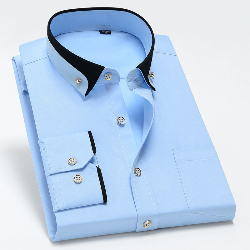 Valenzora | The Refined Shirt with Contrast Collar