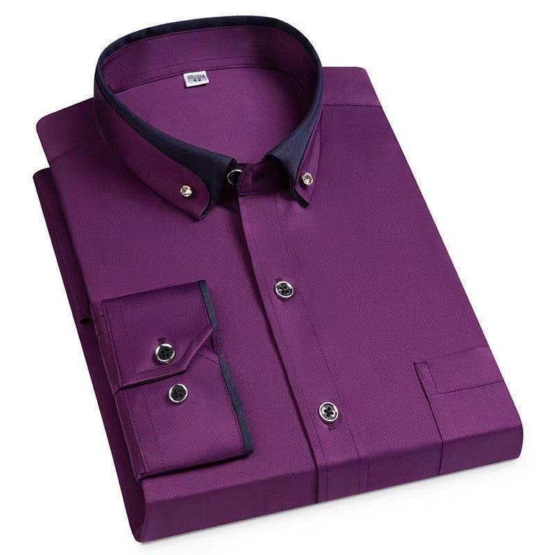 Valenzora | The Refined Shirt with Contrast Collar