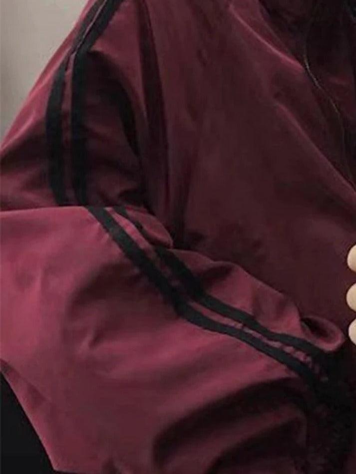 Valenzora | Jacke mit Kontraststreifen und Reißverschluss