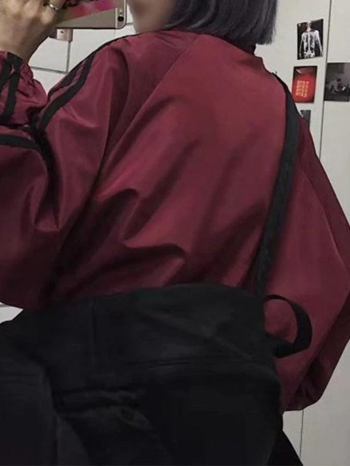 Valenzora | Jacke mit Kontraststreifen und Reißverschluss