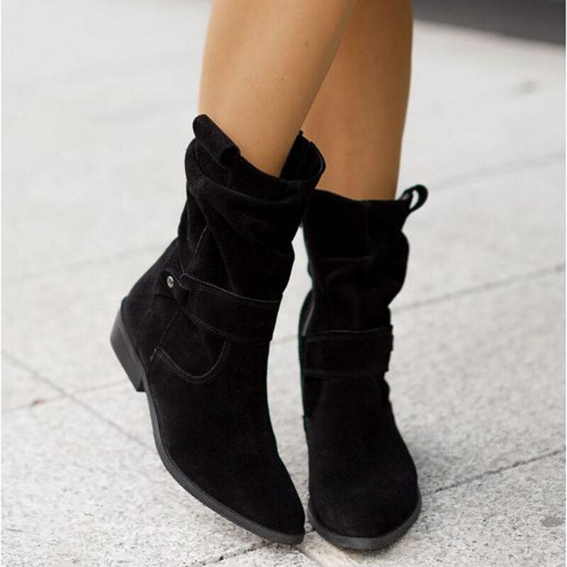 Valenzora | Suede ankle boots for women - stylish & comfortable