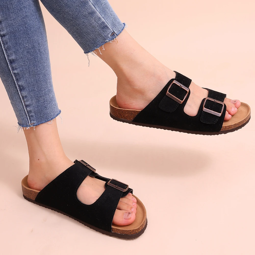 Valenzora | Orthopedic sandals with cork footbed