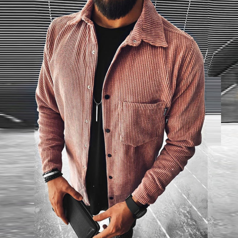 The stylish designer coat