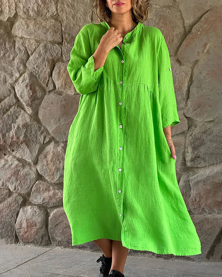 Valenzora - Fashionable cotton dress