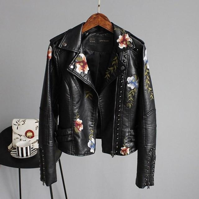 Valenzora | Leather Jacket - Everlasting Chic - Timeless elegance and style for women