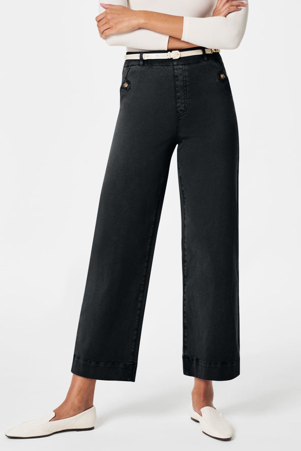 Valenzora | High-Waist Jeans mit Taschen: Klassisch, elegant und vielseitig