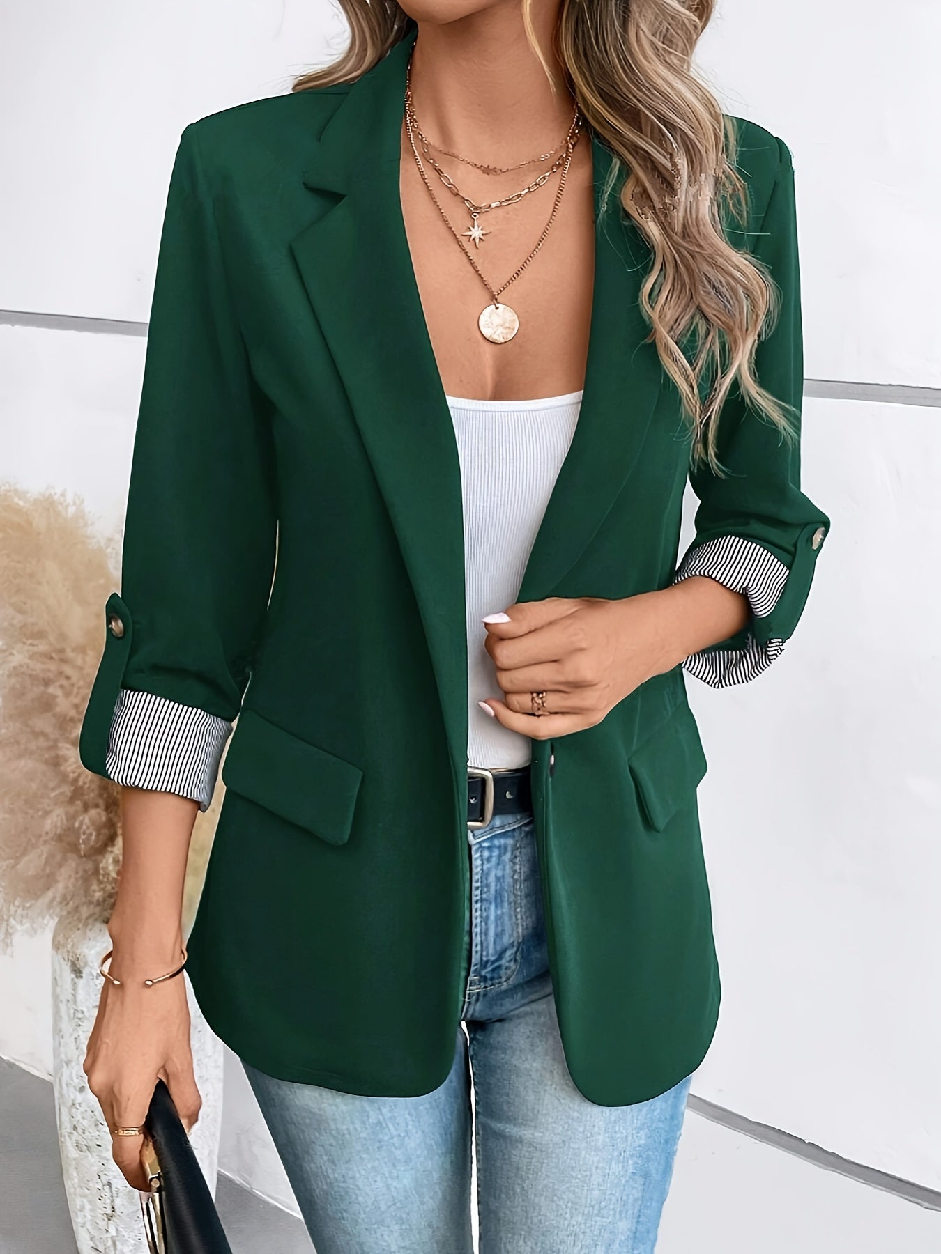 Valenzora | Eleganter Business-Langblazer mit