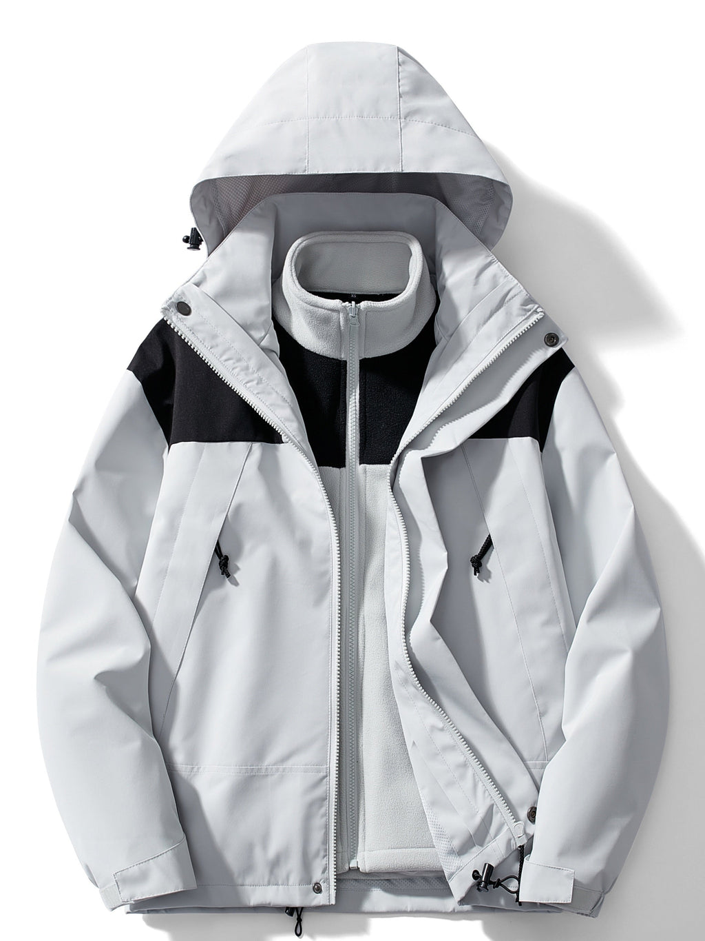 Valenzora | 3-in-1 Fleece Winter Jacket with Hood for Women