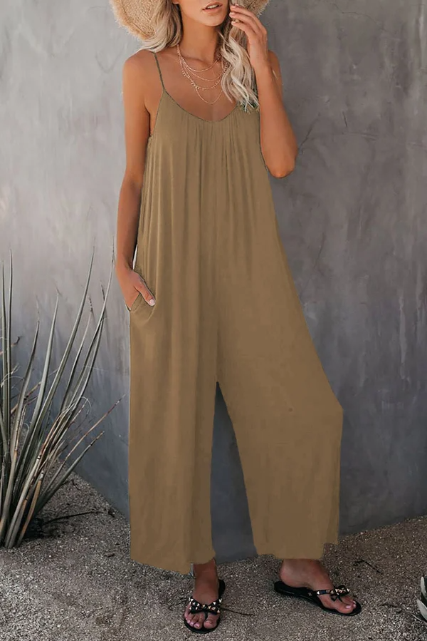 Valenzora | Summer jumpsuit with pockets