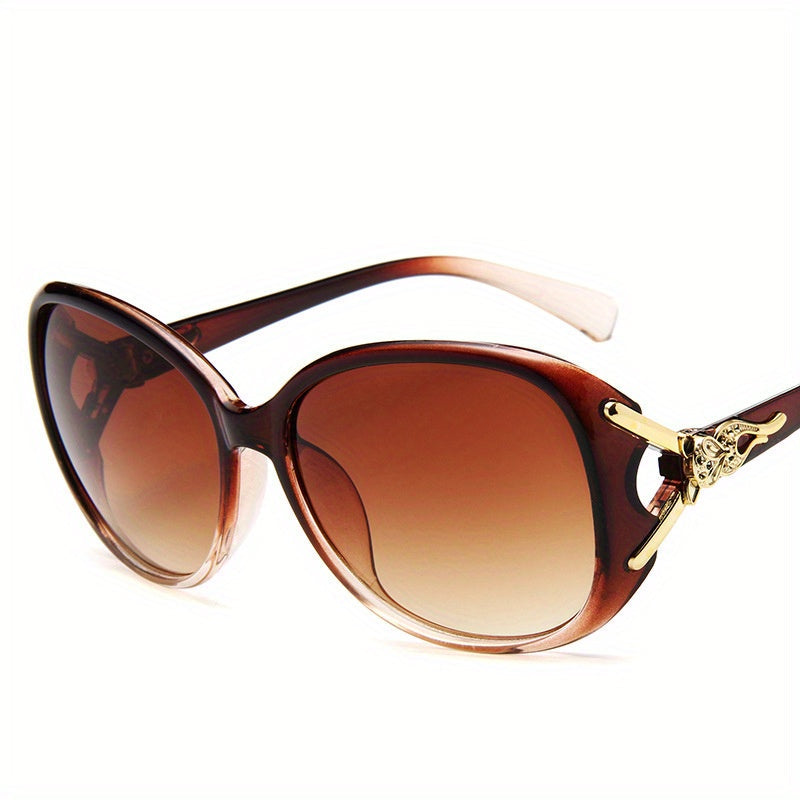 Valenzora | Große Sonnenbrille mit Farbverlauf für Damen
