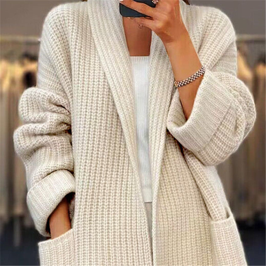Valenzora | Mantel-Cardigan mit weiten Taschen
