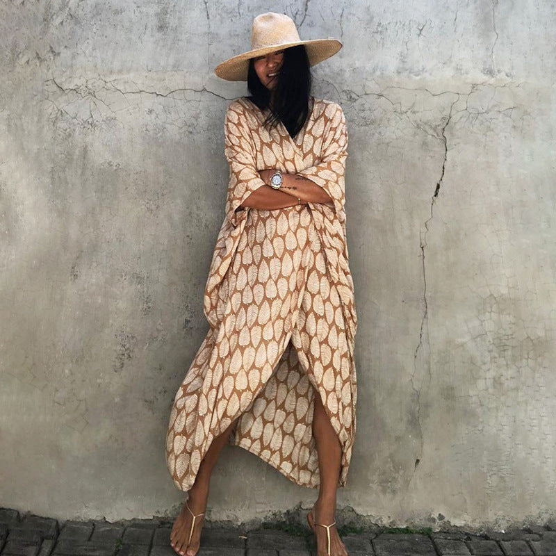 Valenzora | Glamorous Sun Protection Resort Beach Dress Cover Up