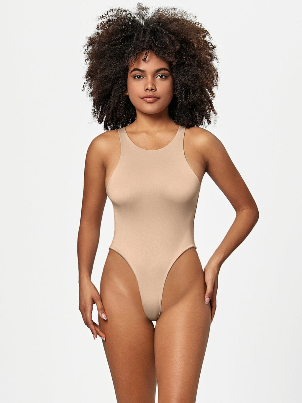 Valenzora | Full size round-width strappy bodysuit