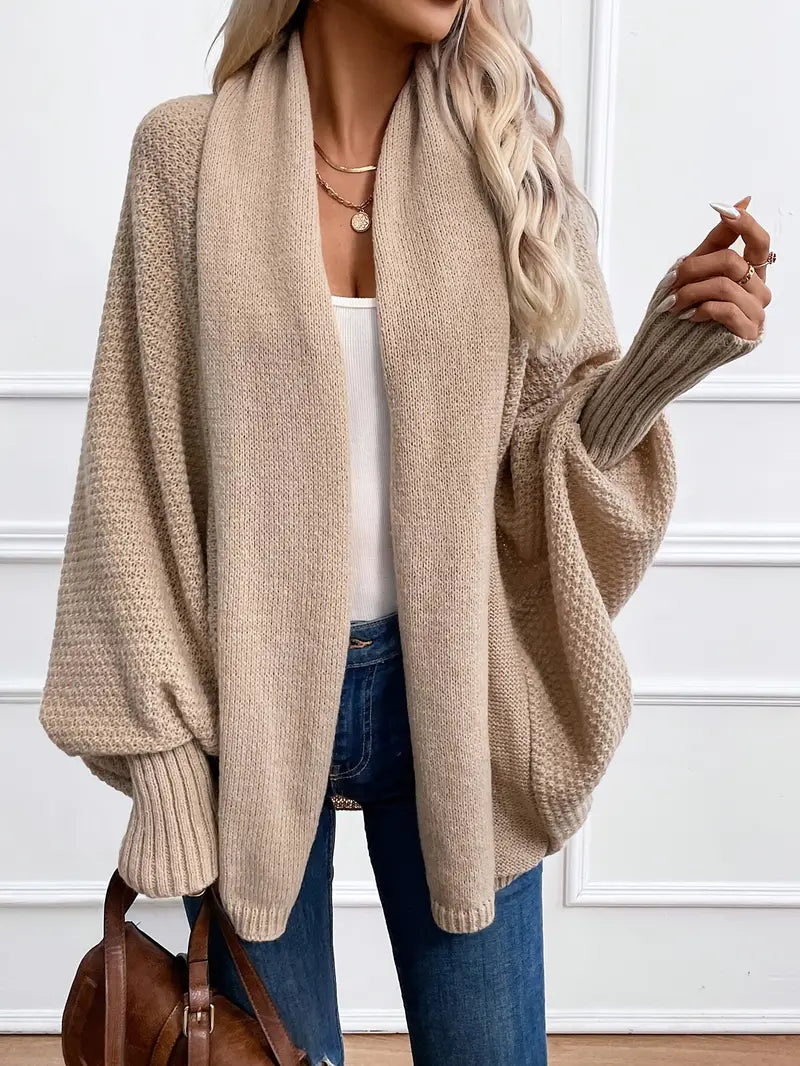 Valenzora | Casual Oversized Knitted Vest for Women